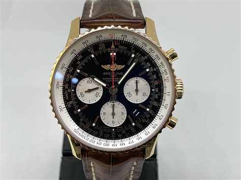 limited production breitling navitimer 01 rose gold sizes|Breitling rose gold superocean.